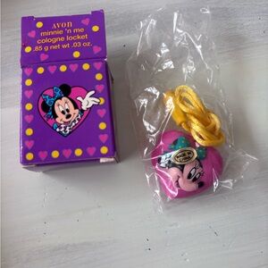 NEW Avon Minnie 'n Me Pink Cologne Locket for Kids 1993 Vintage